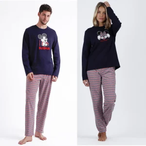 Disney Pigiama invernale Family Uomo Donna art 60690 60543