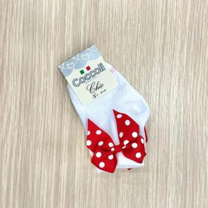 Calzino con fiocco Coccoli