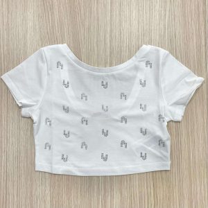 T-shirt cropped bambina/ragazza LIU•JO