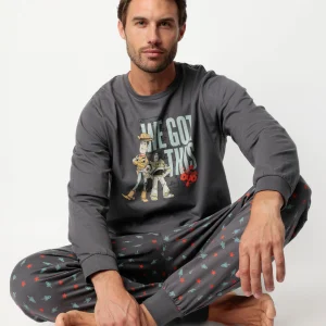 Pigiama invernale Family Uomo Bimbo Toy story 63911 63896