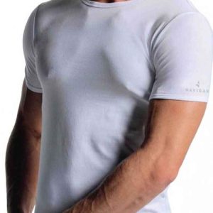 T-Shirt Navigare Girocollo art. 570 Cotone Bielastico Pack 3pz. Bianche
