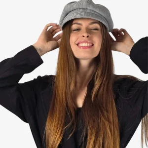 Cappello treccia Grigio: Stile sofisticato per proteggerti con eleganza