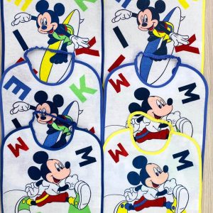 6 pack di bavette WD 9608 Disney
