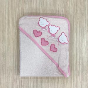 Accappatoio triangolo neonata Nancy Baby
