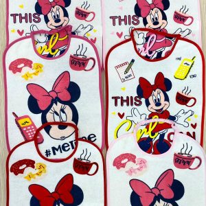 6 pack di bavette WD 9605 Disney