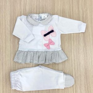 Vestina due pezzi in cotone Gianfranca