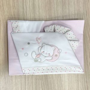 Set lenzuolino culla/carrozzina EC 2079 Bruco Bruco