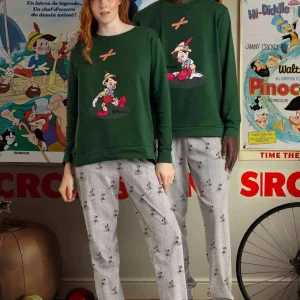 Disney Pigiama invernale Family Uomo Donna Pinocchio art 63667 63904
