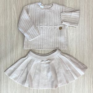 Completo due pezzi neonata/bambina I Do