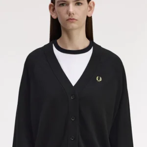 Cardigan con scollo a V