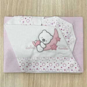 Set lenzuolino culla/carrozzina EC 2064 Bruco Bruco