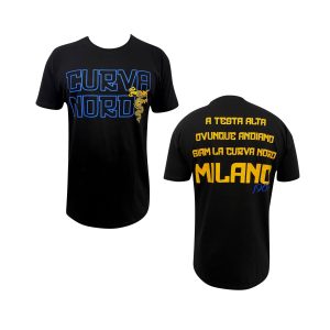 T-Shirt A Testa Alta Ufficiale Curva Nord Milano