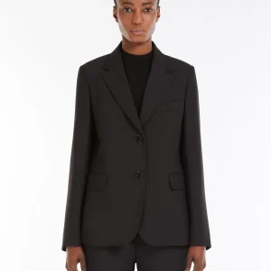 BLAZER MONOPETTO IN TELA DI MISTA VISCOSA