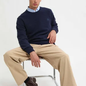 Girocollo in lana shetland