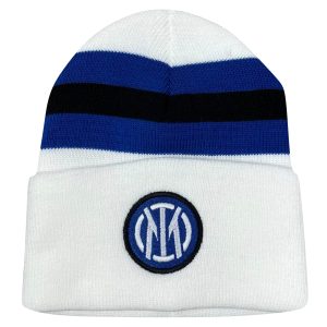 Berretto Lana Bianco Ufficiale F.C. Inter