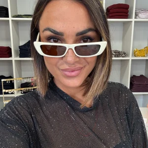 Occhiali da sole Parigi avorio