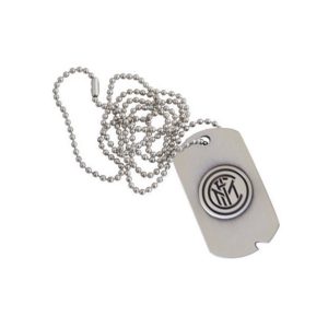 Collana Piastrina Militare Ufficiale F.C. Inter
