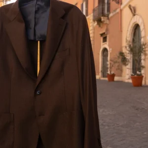 Giacca tasche a toppa