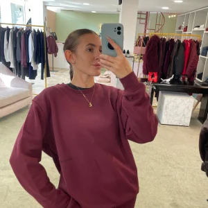 Felpa bordeaux girocollo Hinnominate