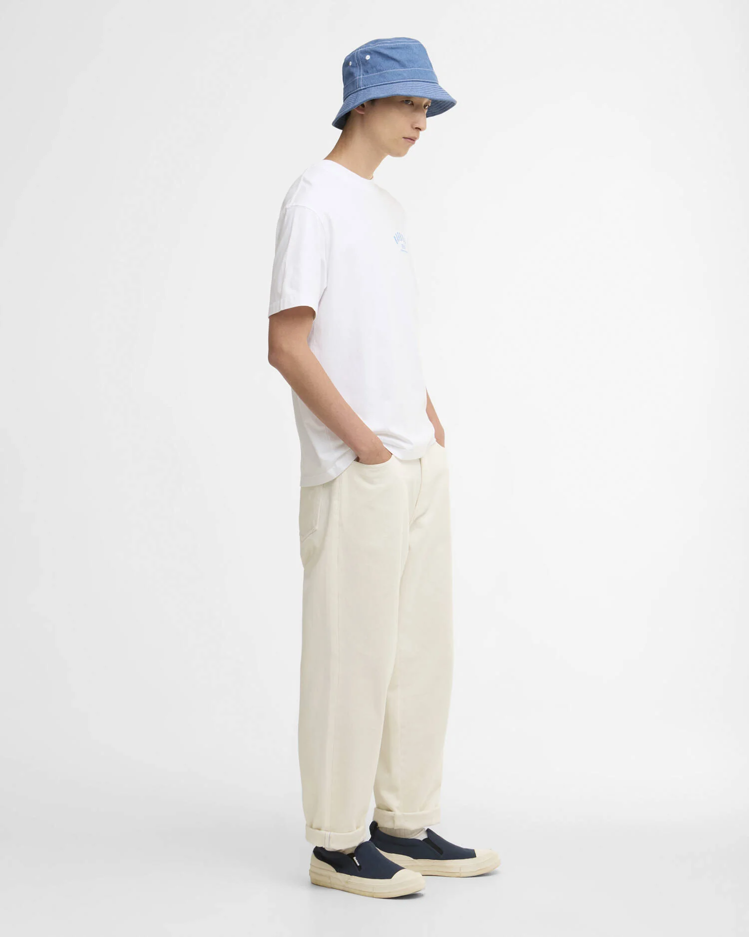 T-shirt oversize con stampa 1956 - immagine 7