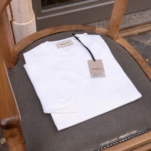 T-shirt in maglia cotone organico