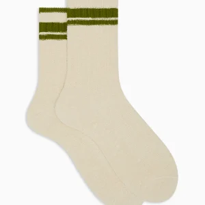 Calze in Cotone Gallo Beige