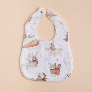 Bavaglino neonato – Coniglietti