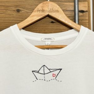 BARCHETTA + ♥ – L UNISEX BIO (Bianca)