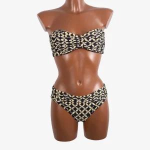 Bikini Fascia Donna Roidal Fantasia Geometrica Sabbia