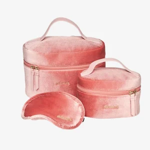 Set Beauty Viaggio Donna Rosa Kit Essenziale Elegante