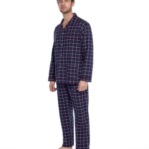 Guasch Pigiama Uomo invernale invernale in Viella flanella PC421.2.928