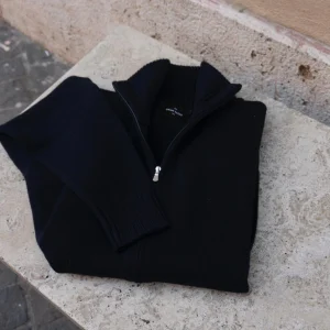 FULL ZIP 3 FILI COLLO LUPETTO