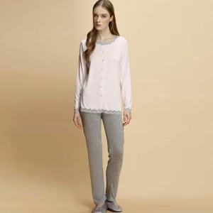 Pigiama Liu Jo donna art. Pizzo Onda in cotone