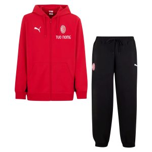 Tuta Cappuccio Rossa Ufficiale Puma A.C. Milan 2025/2026