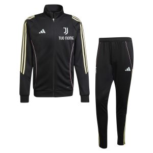 Tuta Allenamento Nera Ufficiale Adidas F.C. Juventus 2025/2026