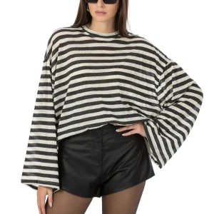 Wool Nacrè – Maglia Oversize Antracite