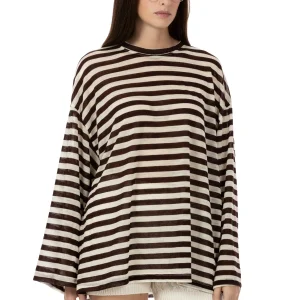 Wool Nacrè – Maglia Oversize Cioccolato