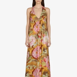 Abito Lungo Emamò Scollo Profondo Schiena