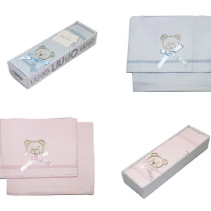 Liu jo Baby Completo 3 pezzi lenzuola Lettino art Babybear BL427L + colori