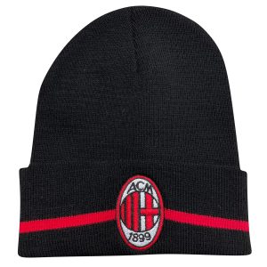 Berretto Lana Nero Ufficiale A.C. Milan
