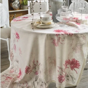 Blumarine Tovaglia in Lino art Sofisticata var cipria 170*270 cm