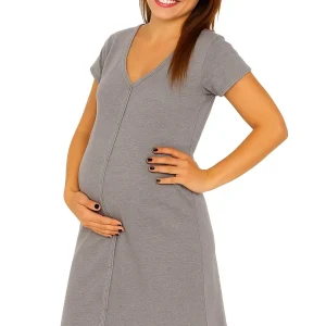 Camicia da parto Grigio