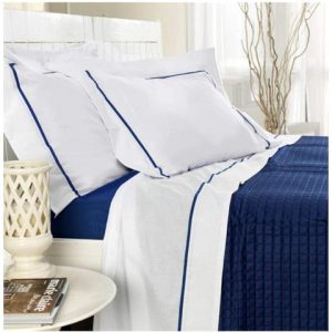 Cavalieri Piazza Pitti Lenzuola Matrimoniale art Elyne puro cotone + colori