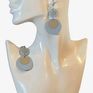 Orecchini Round Clear Sky