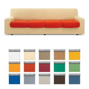 Copristruttura Copridivano Genius Biancaluna varie misure 2-3-4 posti