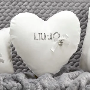 Cuscino arredo cuore Liu Jo in raso Tinta unita (+ COLORI)