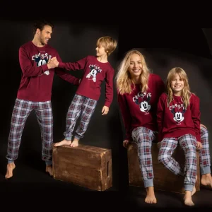 Pigiama Disney Family Uomo Donna Bimbo Bimba art Mickey classic 56439 56987