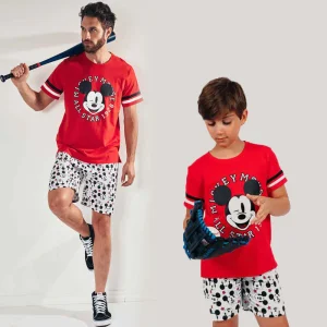 Disney Mickey Pigiama Uomo e Ragazzo