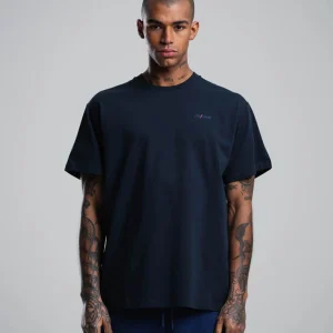 T-Shirt Mysenjs After Label Blu da Uomo