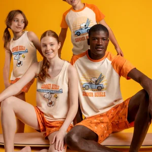 Pigiama Snoopy Family Uomo Donna Bimbo Bimba 63006 63433